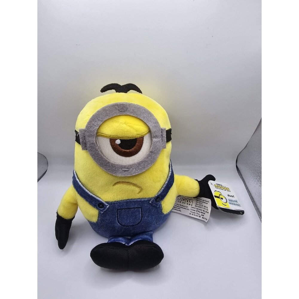 Just Play Illumination's Minions the Rise of Gru Small Shake Me Plush - Stuart